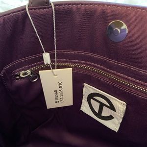 Brand New Telfar Medium size, Eggplant color!